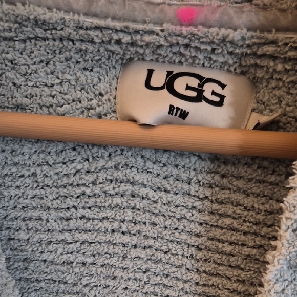 UGG Women's Cozy Gray Cardigan - Picture 3 of 4